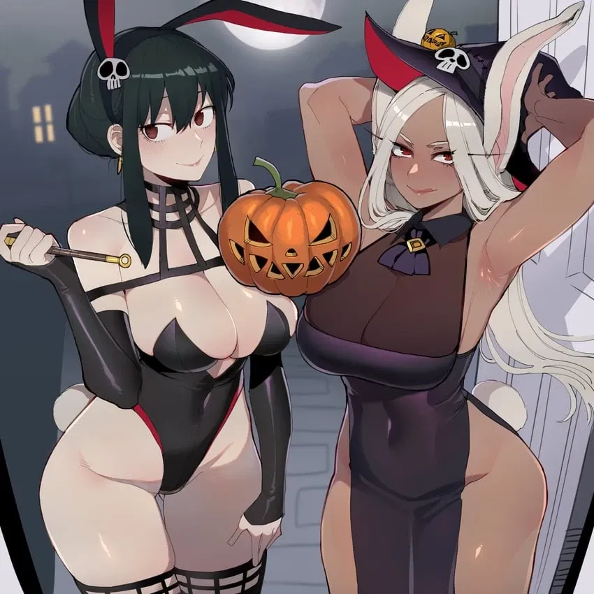 Avatar of Luna and Alina, Holloween Bunnies (FEMPOV)