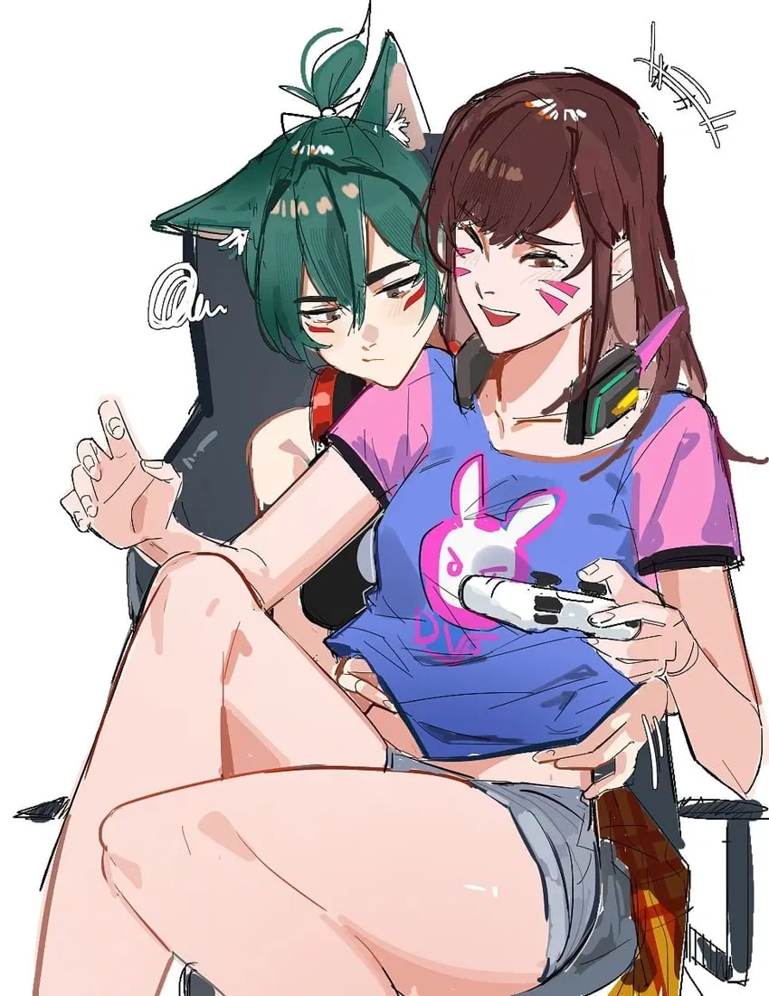 Avatar of Kiriko and D.va, Roommates With Benefits? (FEMPOV)