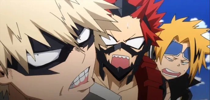 Avatar of Bakugo, Denki, and Kirishima!