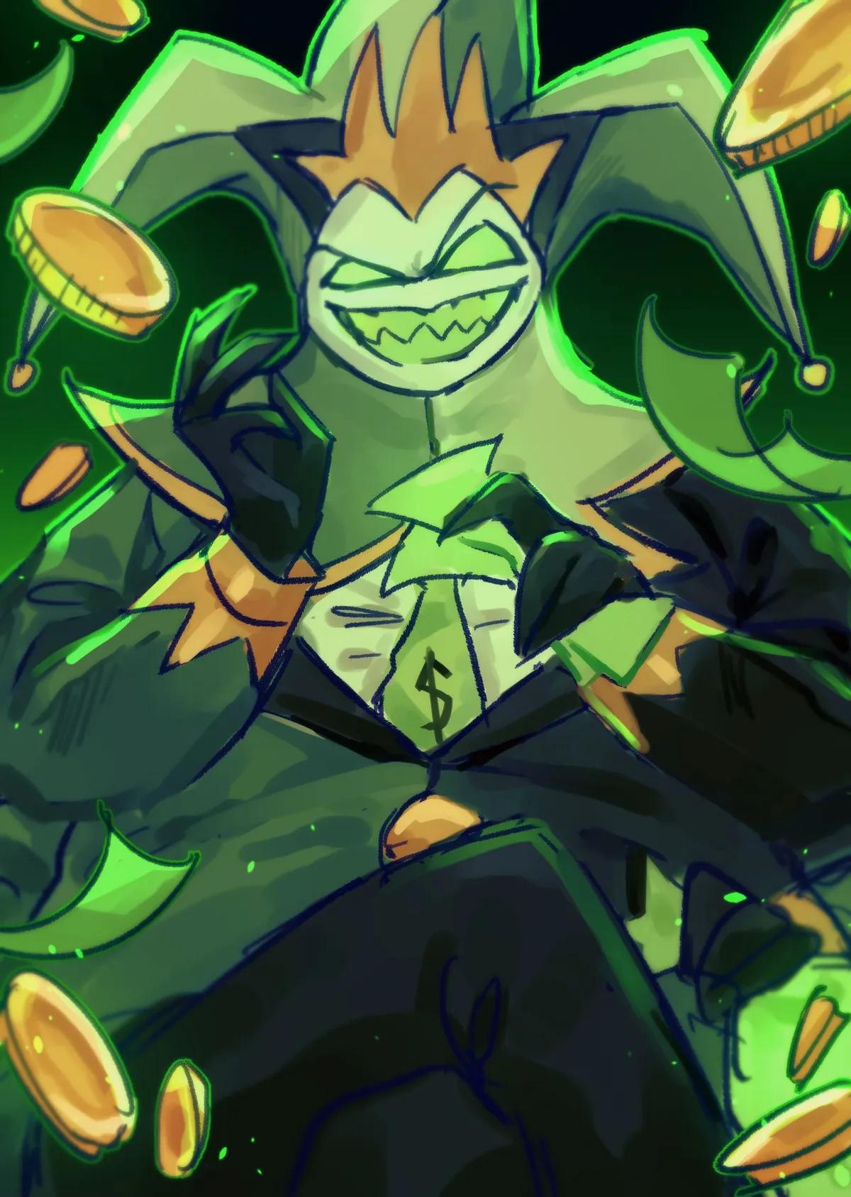 Avatar of Mammon helluva boss