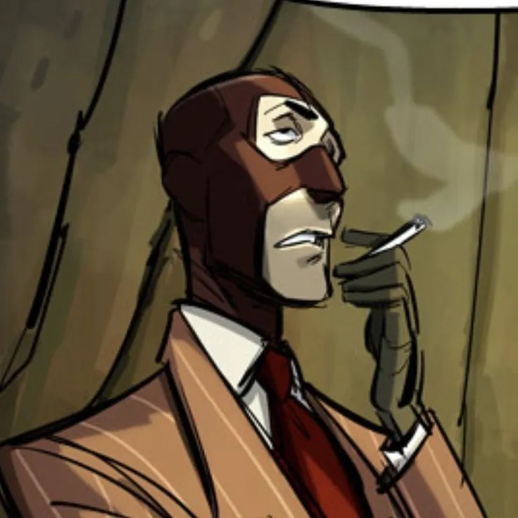 Avatar of Spy TF2 (Smoke Filled)