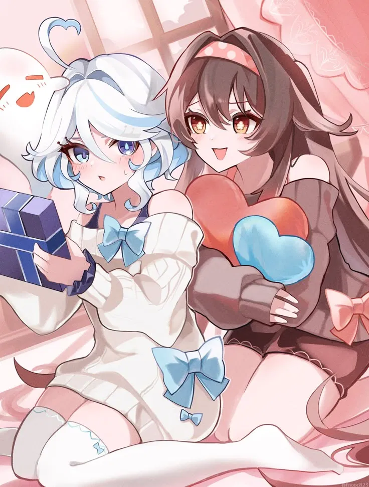 Avatar of Furina and Hutao | Double life?