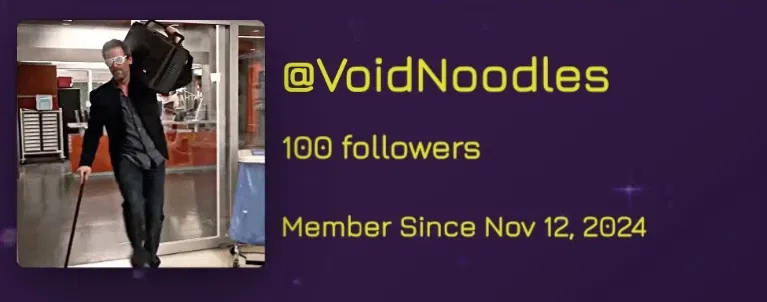 Avatar of 100 FOLLOWERS