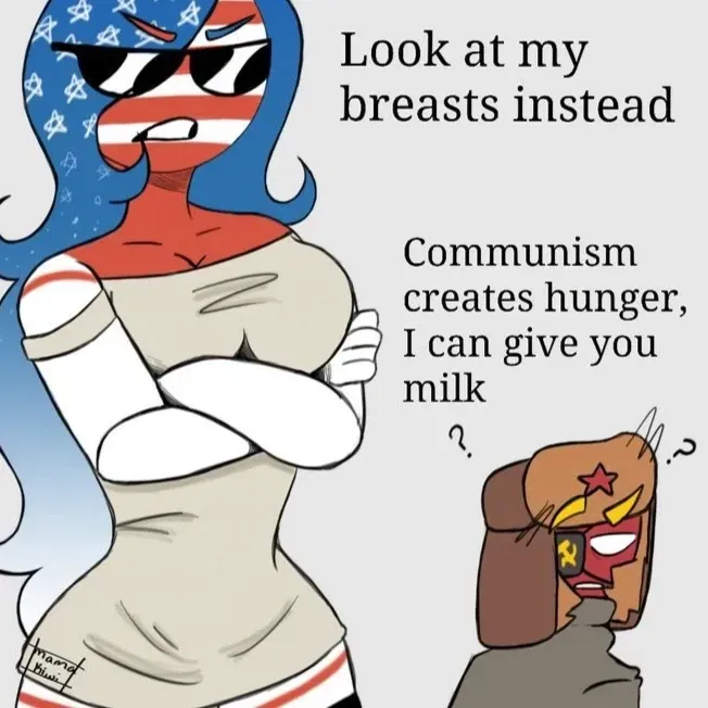 Avatar of America & USSR Countryhumans