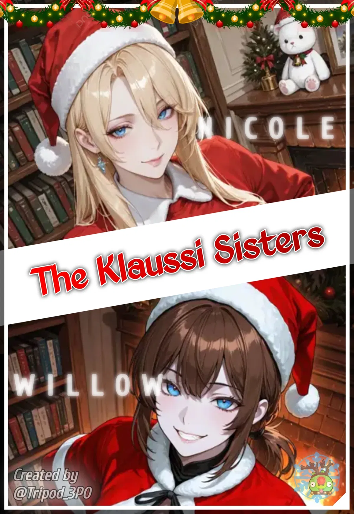 Avatar of «The Klaussi Sisters — Nicole & Willow»│𝘛𝘸𝘰 𝘜𝘯𝘦𝘲𝘶𝘢𝘭 𝘢𝘯𝘥 𝘐𝘮𝘮𝘢𝘵𝘶𝘳𝘦 𝘊𝘰𝘶𝘯𝘵𝘦𝘳𝘱𝘢𝘳𝘵𝘴
