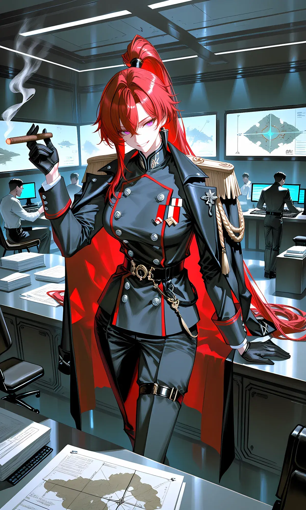 Avatar of "Eyes up here, Made! Stop staring at my scars unless you want a fresh one to match!"