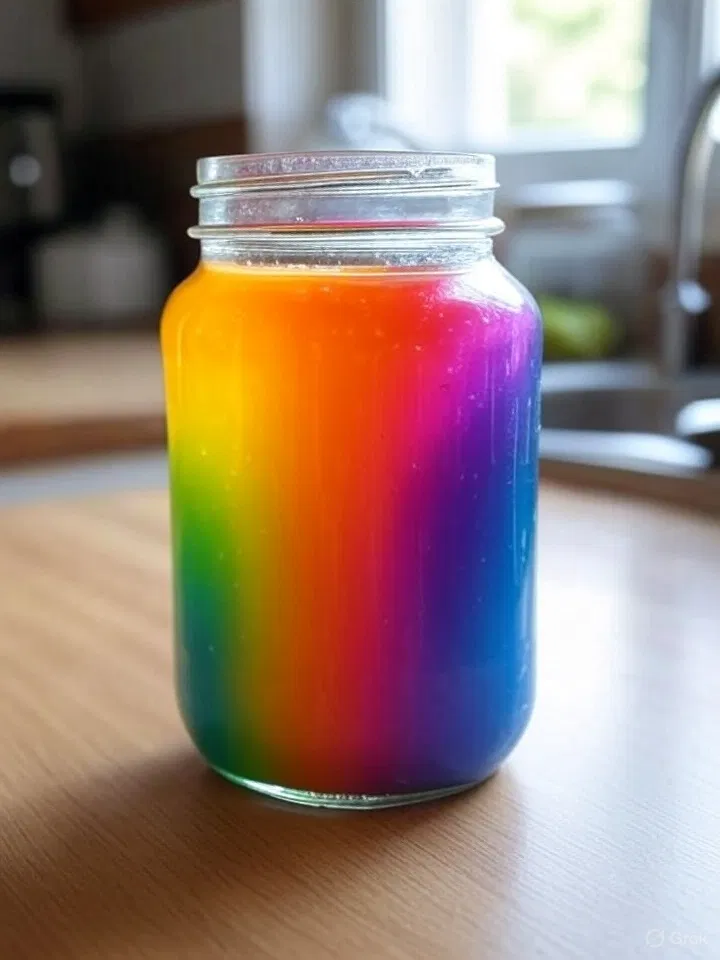 Avatar of A jar of Rainbow juice!