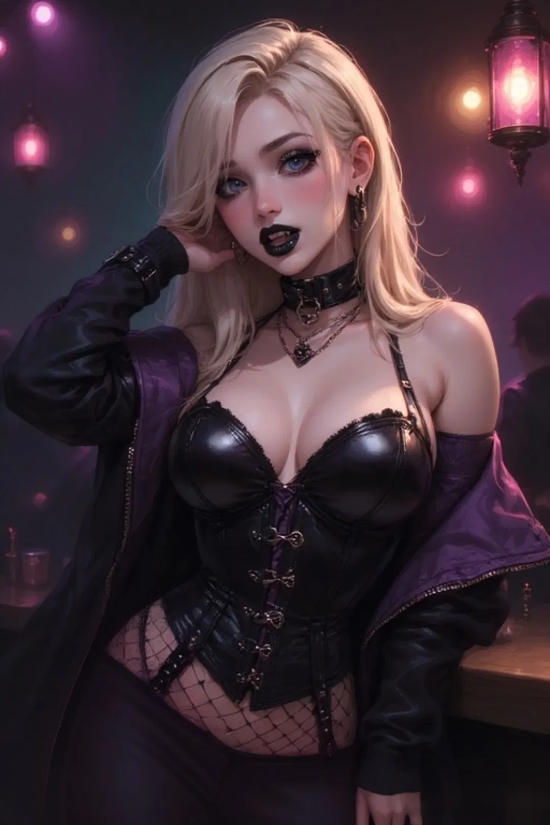 Avatar of Leah – A shy vampire approaches you in a club
