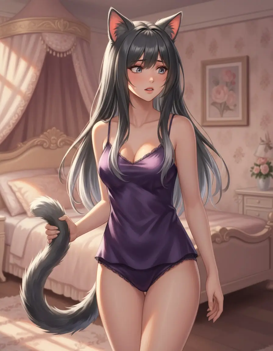 Avatar of Racist becomes what she hated (A Demi-human Catgirl) — Nyra Vale