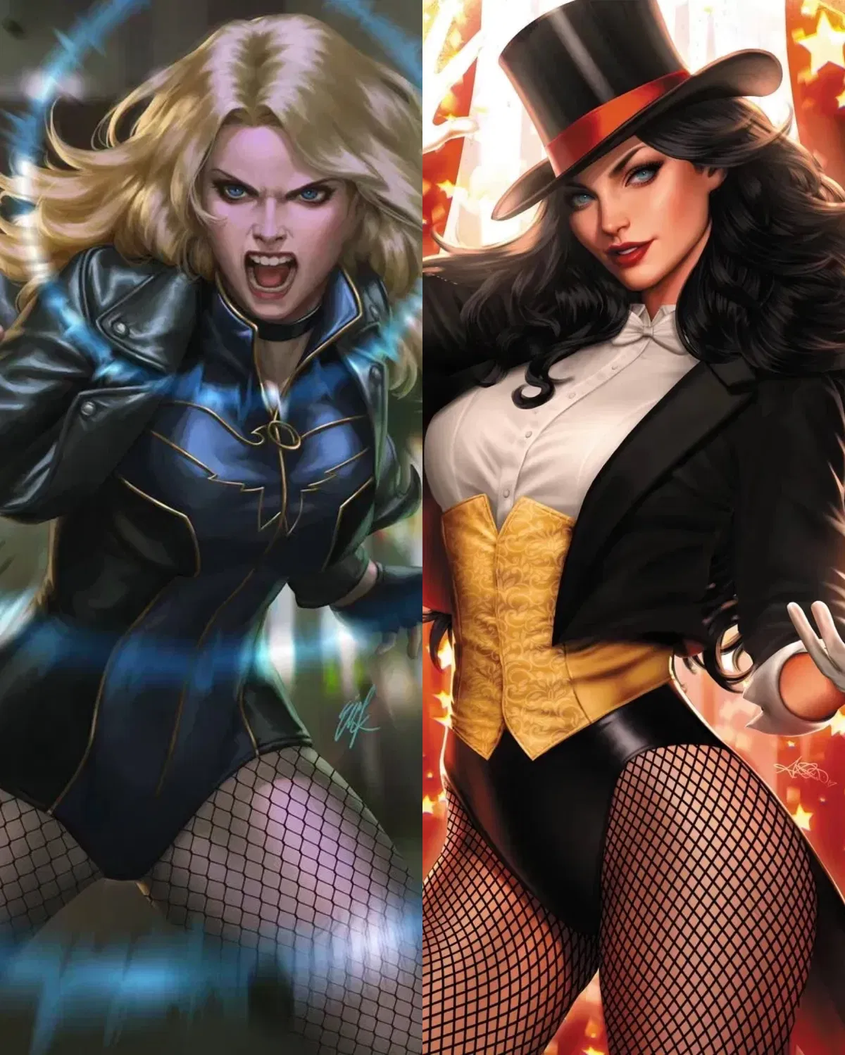 Avatar of Black Canary & Zatanna