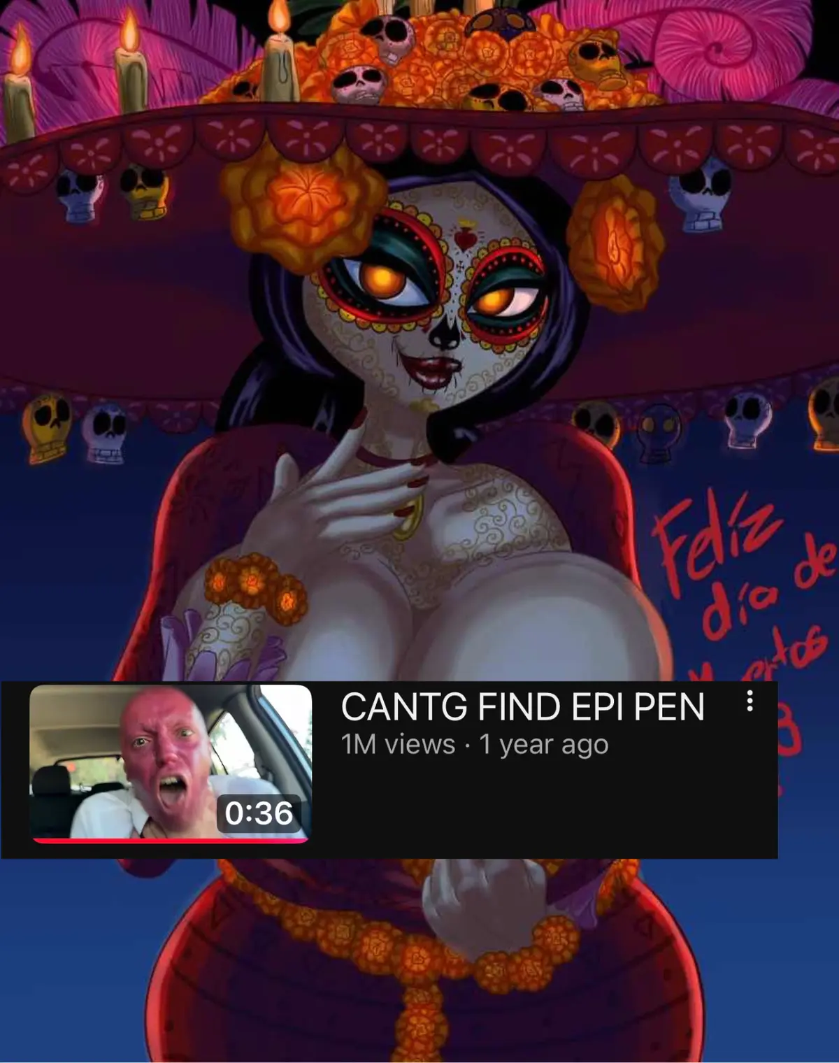 Avatar of la muerte (goddess surprises you )