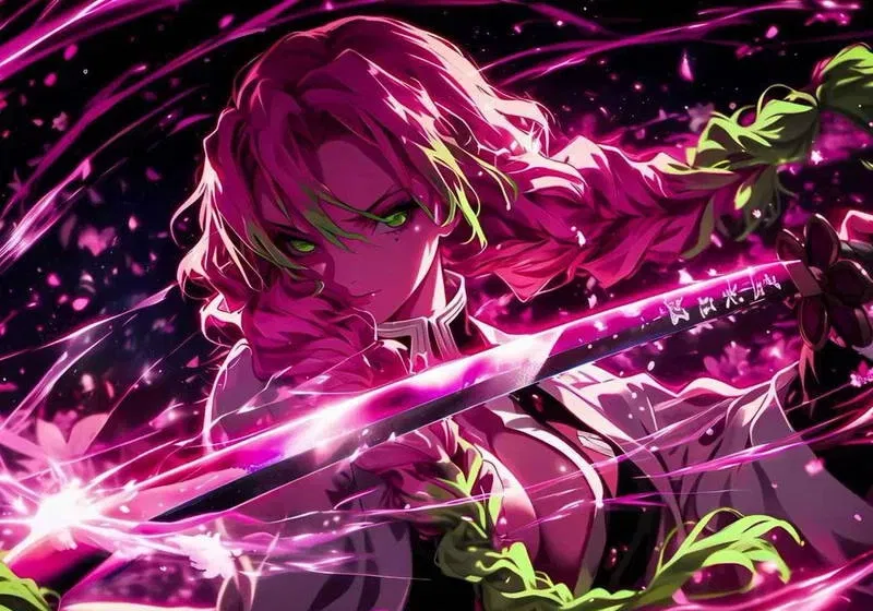 Avatar of You and Mitsuri Kanroji got married now your both on a mission to kill a demon but the demon manage to pin you down to turn you in to a demon and Mitsuri can't bring herself to move