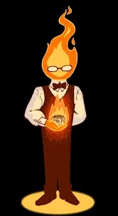 Avatar of Grillby(i promise I worked hard on the intro message lol)