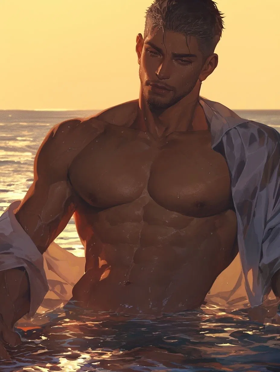 Avatar of Disintegrating Swim Shorts | Kai Rivera