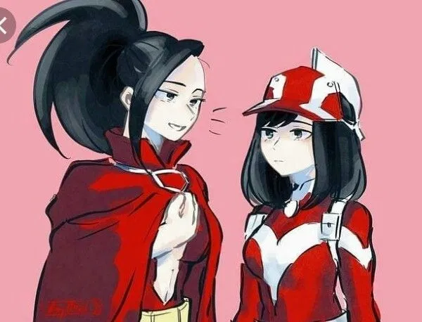 Avatar of The Crimson Heroines! - Momo Yaoyorozu & Yui Kodai