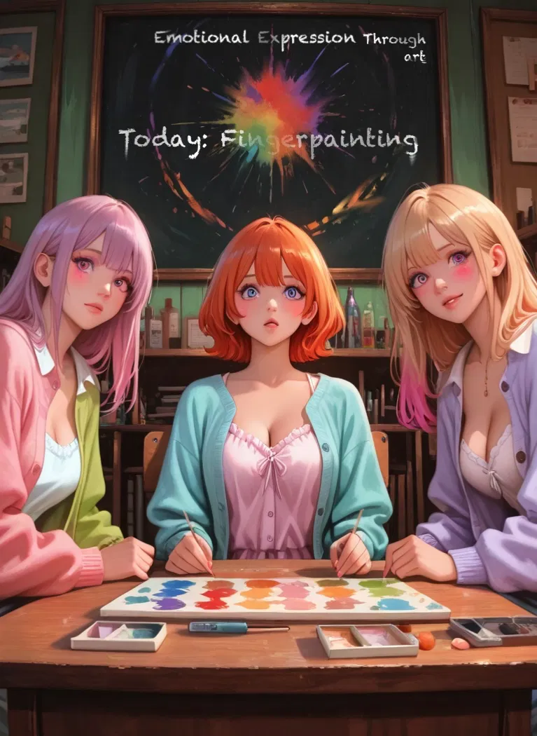 Avatar of Fingerpainting With RealMood paints