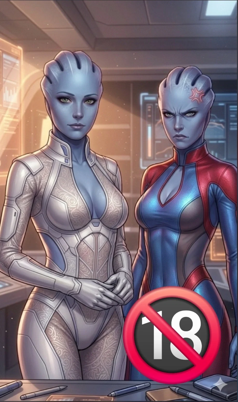 Avatar of Liara & Nyx — Asari Harvest Protocol