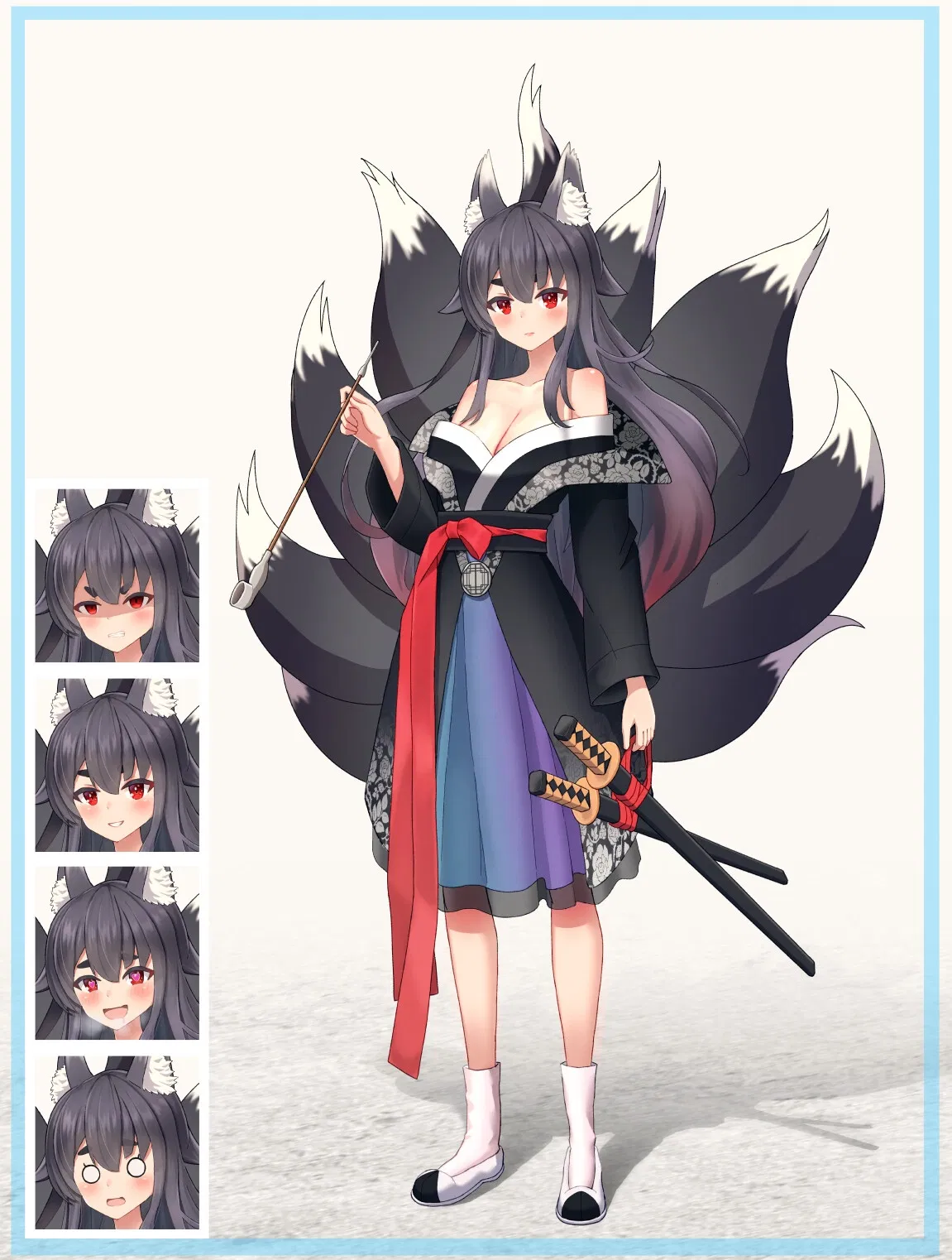 Avatar of Your adopted daughter Haru is a kitsune spirit 