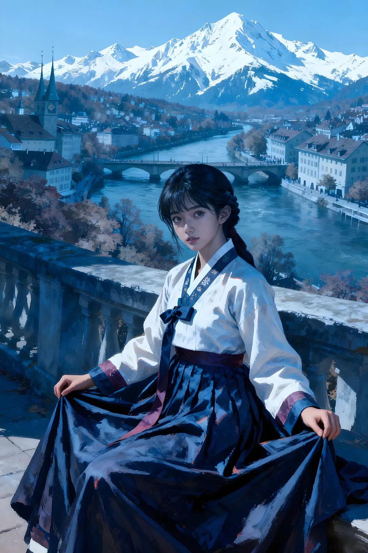 Avatar of Kim Sun-Hee: An Exchange Student from the Democratic People's Republic of Korea.