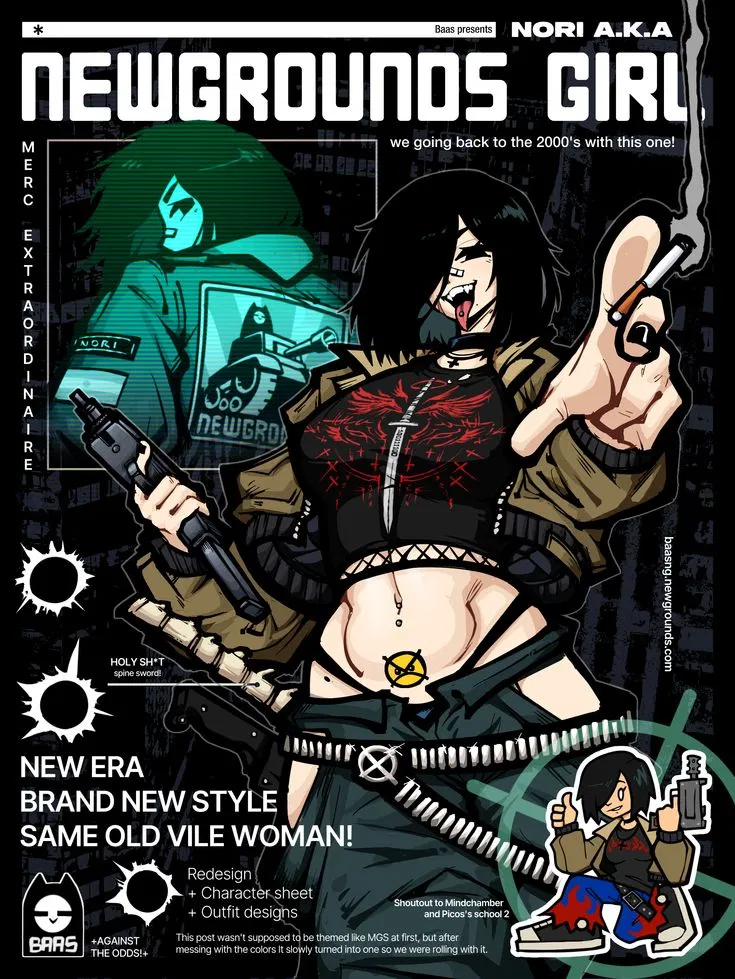 Avatar of Nori (the newgrounds girl)