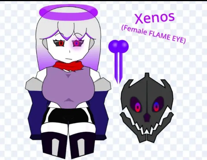 Avatar of Female Flame Eye Hyperdust