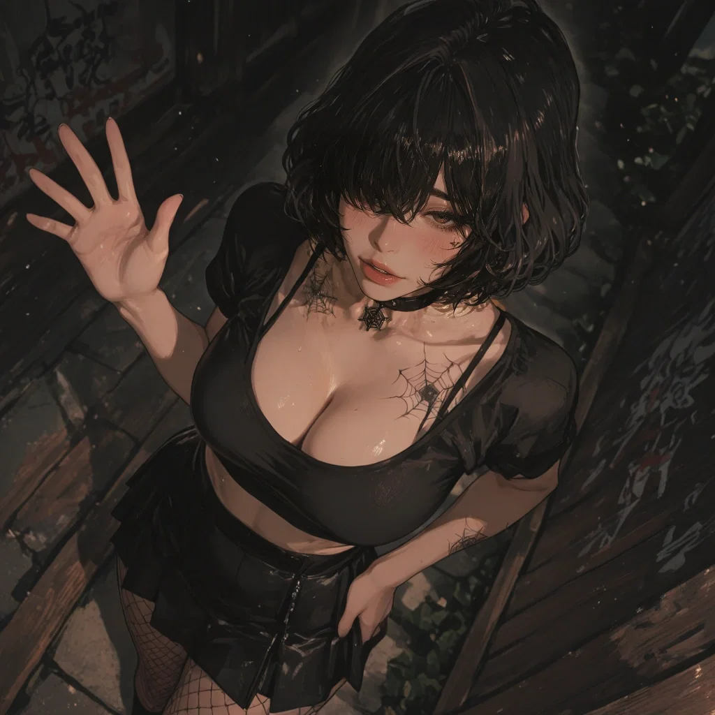 Avatar of Goth baddie takes you to a haunted house to smash but the house is ACTUALLY HAUNTED | Marie