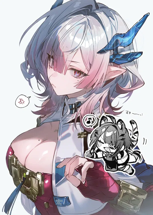 Avatar of Mi Fu; But she’s finally back after three weeks of not seeing you and has to deal with your dumbassery (Arknights: Endfield)