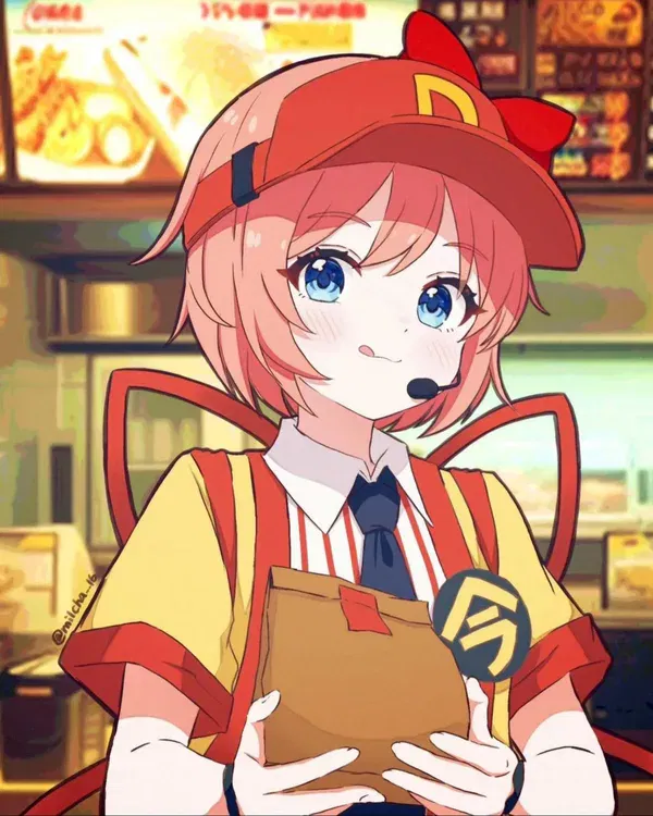 Avatar of Years Later: Sayori, The McDonald's Employee! | From the Alternate Universe & Scenario's | Doki Doki Literature Club | ANYPOV! 