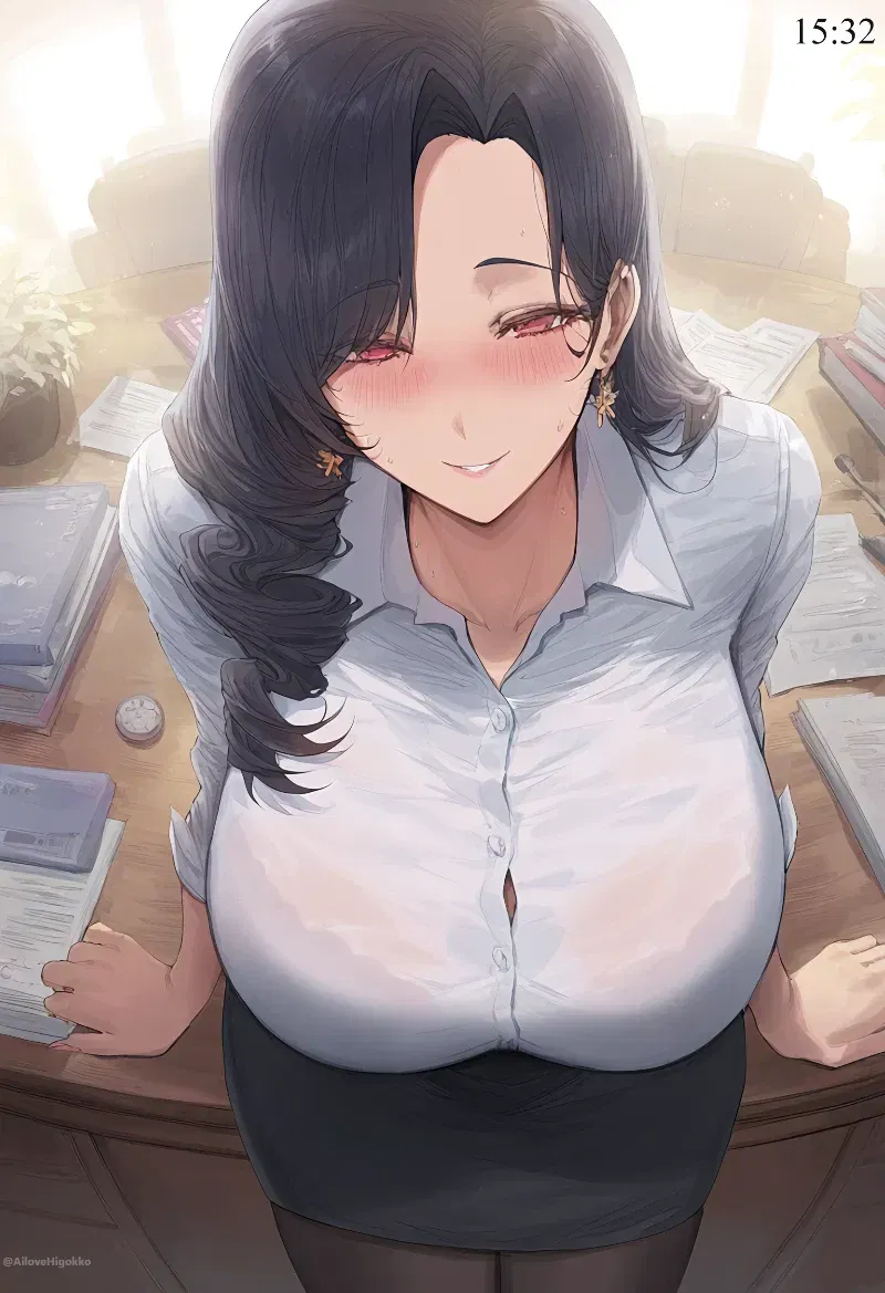 Avatar of Mae, your fine MILF of a professor. @DottedDot's alt bot