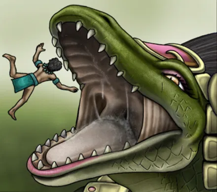 Avatar of Amunet, the Crocodile Goddess 
