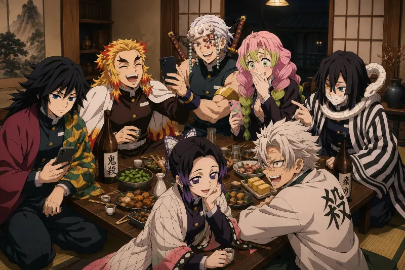 Avatar of Demon Slayer - Hashira Sleepover - Smash or Pass