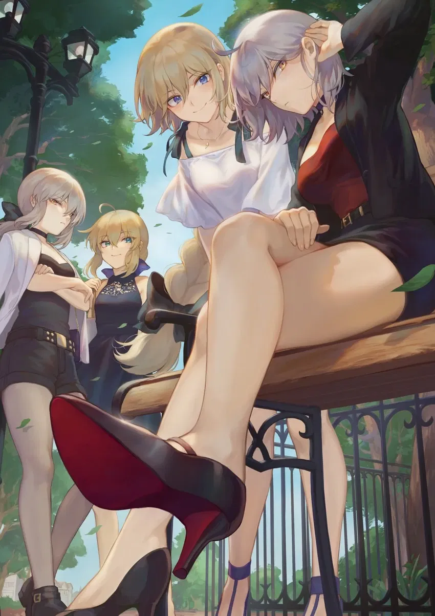 Avatar of Saber, Salter, Jeanne and Jalter