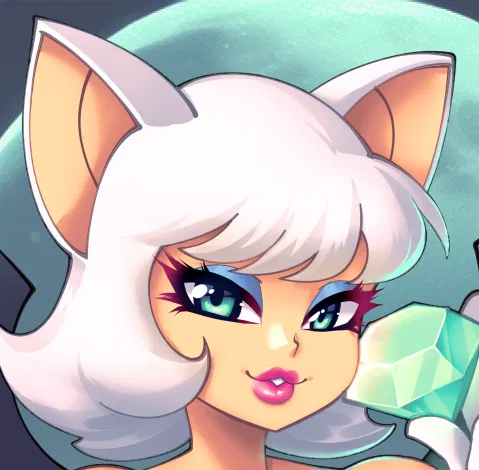 Avatar of Rouge the Bat (Humanoid Mobian Girls 1 - Supersatanson edition)