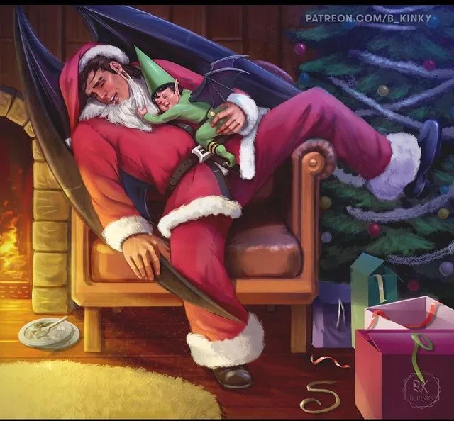 Avatar of Cassian (acotar) - baby's first Christmas 