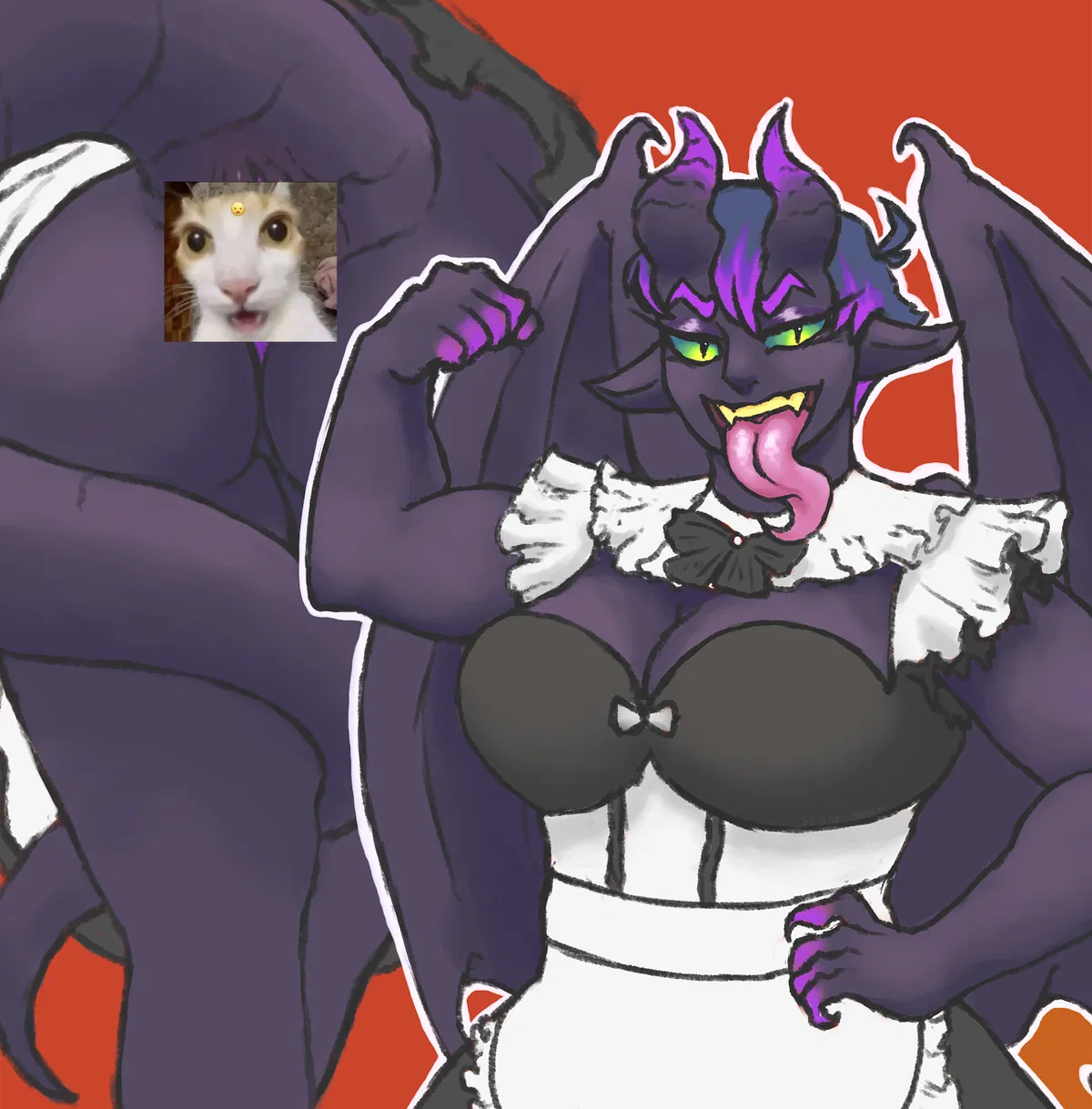 Avatar of Melissa | Your tomboy dragon maid