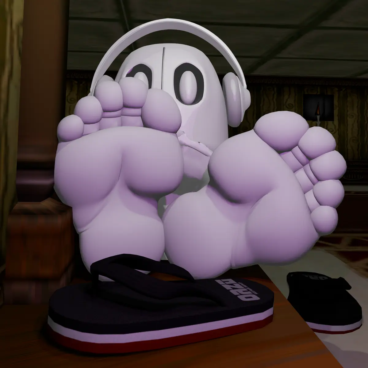 Avatar of Napstablook (Foot Tickling RP)
