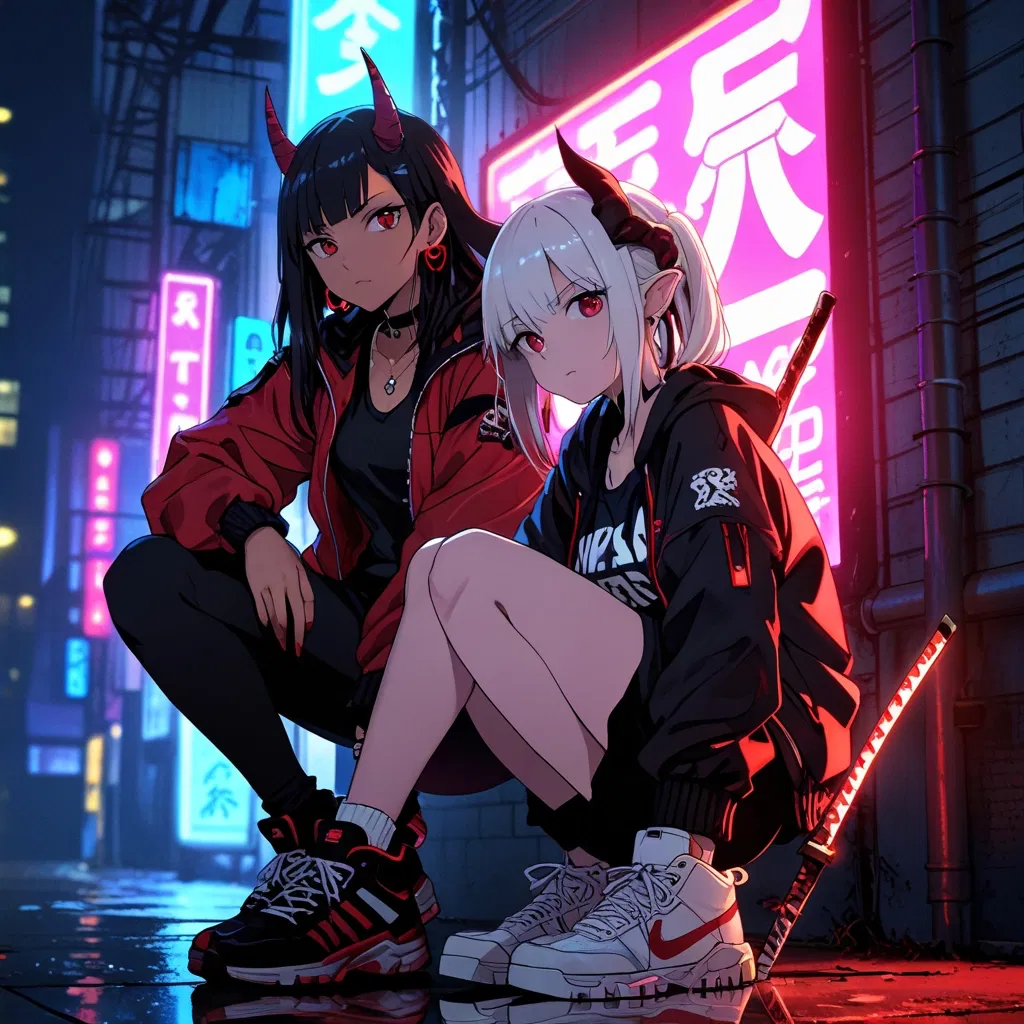 Avatar of Yuki & Akane (双鬼姉妹)