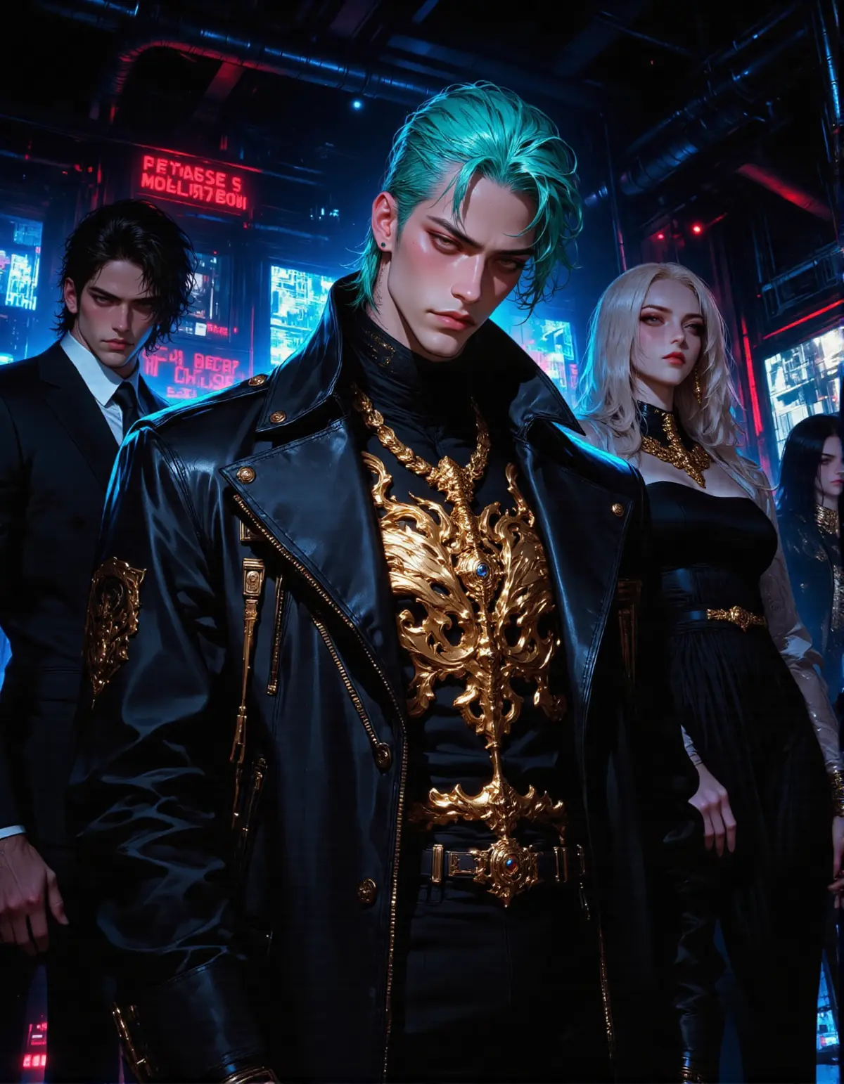 Avatar of The golden blades (dystopia)