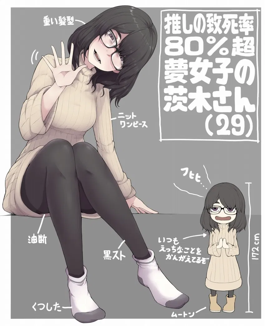 Avatar of Your Daydreaming Girlfriend - Always Creating Mental Fanfics Which She Shares With You