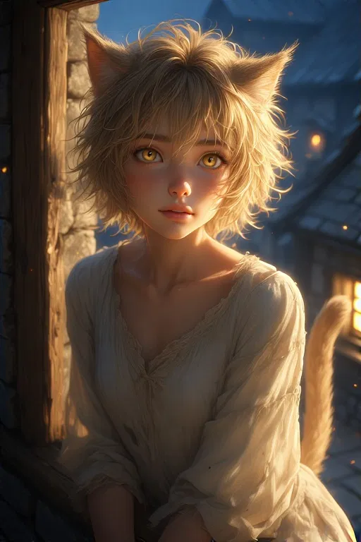 Avatar of Mona the stray cat girl