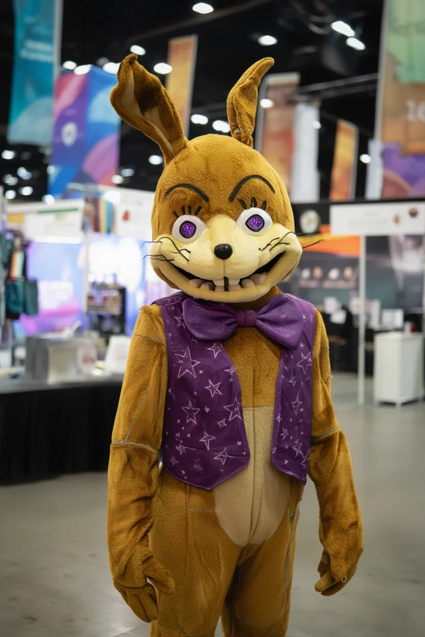 Avatar of Glitchtrap Mascot Cosplayer