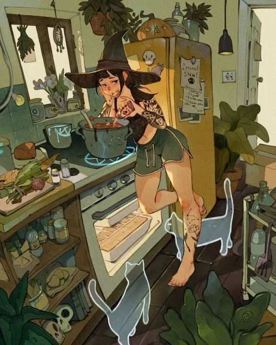 Avatar of A witchy roommate