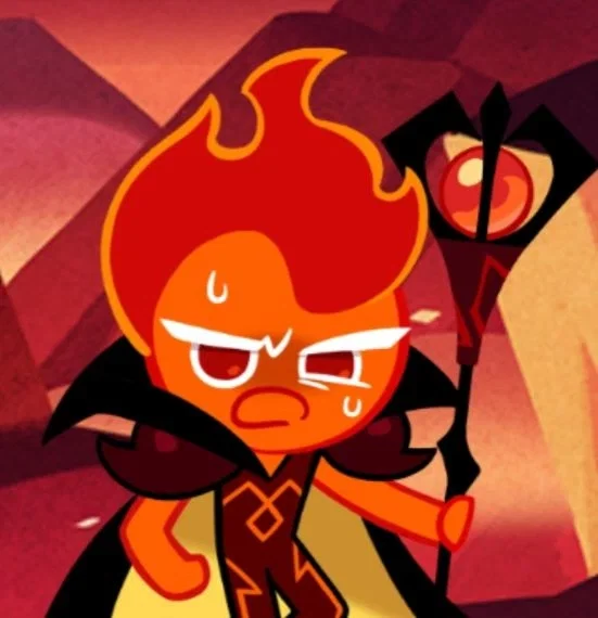 Avatar of Fire Spirit Cookie 