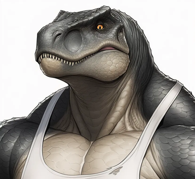 Avatar of Iago - Allosaurus Alien TF