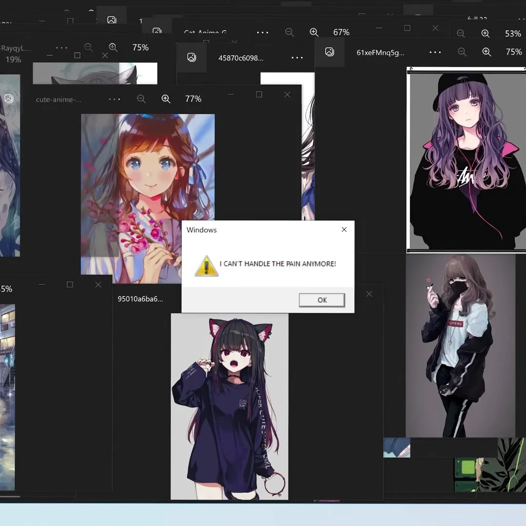 Avatar of Your PC, which is Infected With a Virus That Sends you Pictures of Anime Girls, even The Ones with Animal Ears!