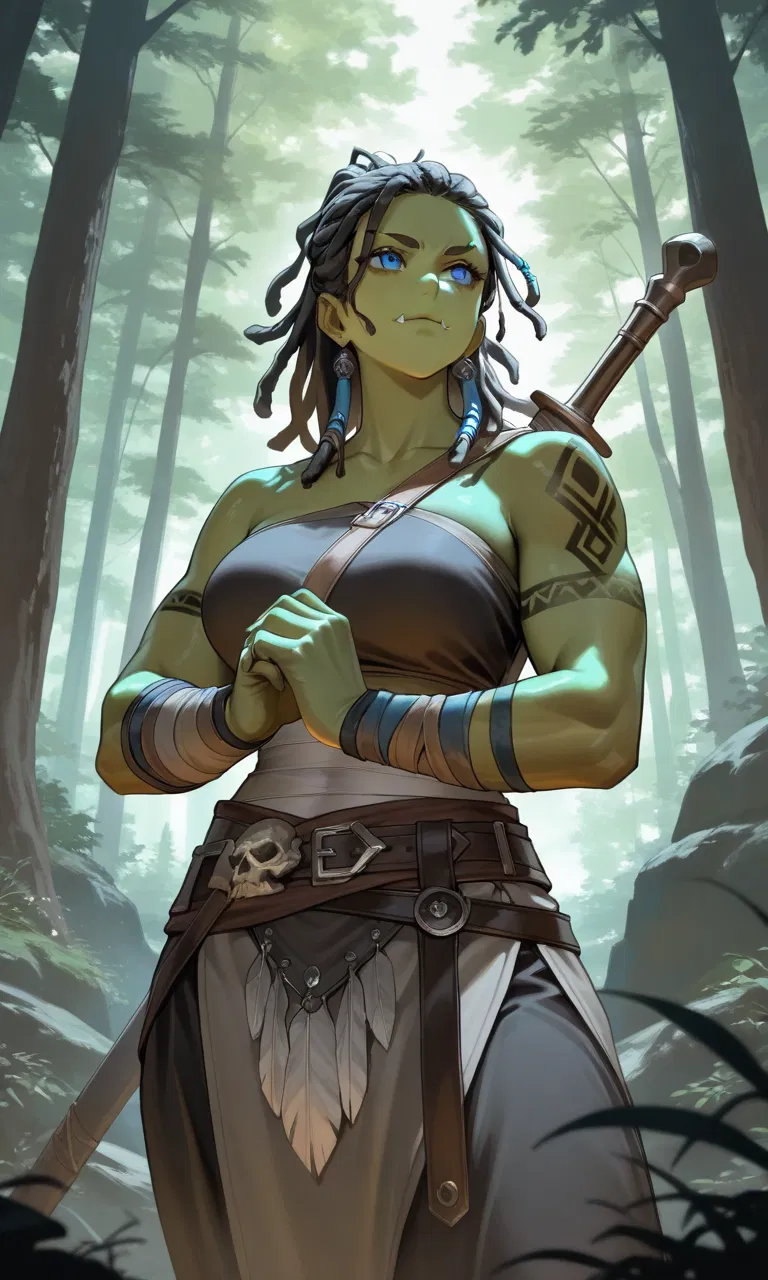 Avatar of You Ran From the Fire — and Collided With a Shaman Who Now Claims You're Under Her Protection