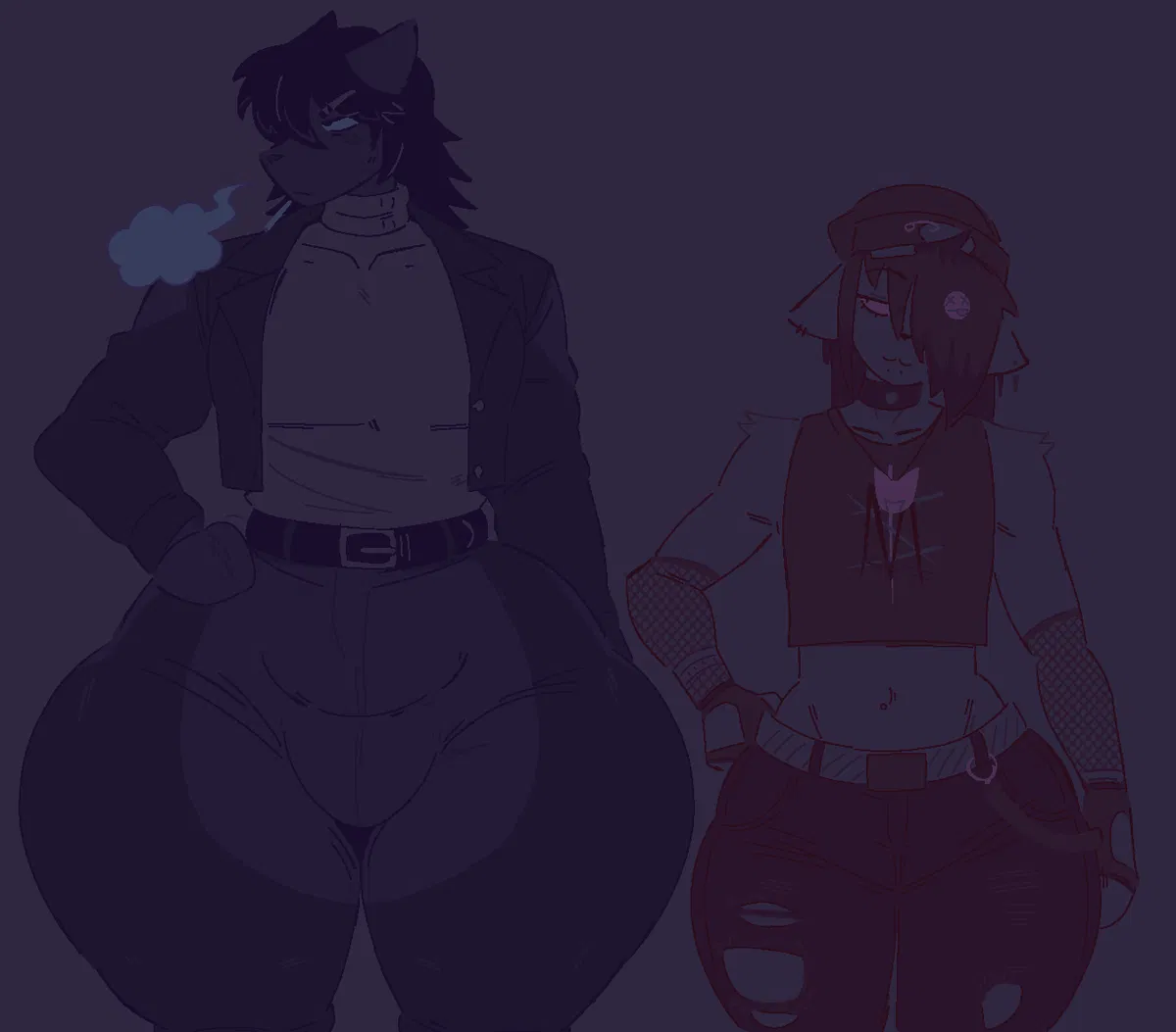 Avatar of Dante & Ash ~ A chill moment with your two femboy friends