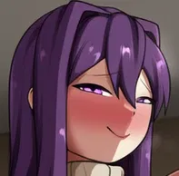 Avatar of Yuri | Doki Doki Literature Club | Astroodragon art style