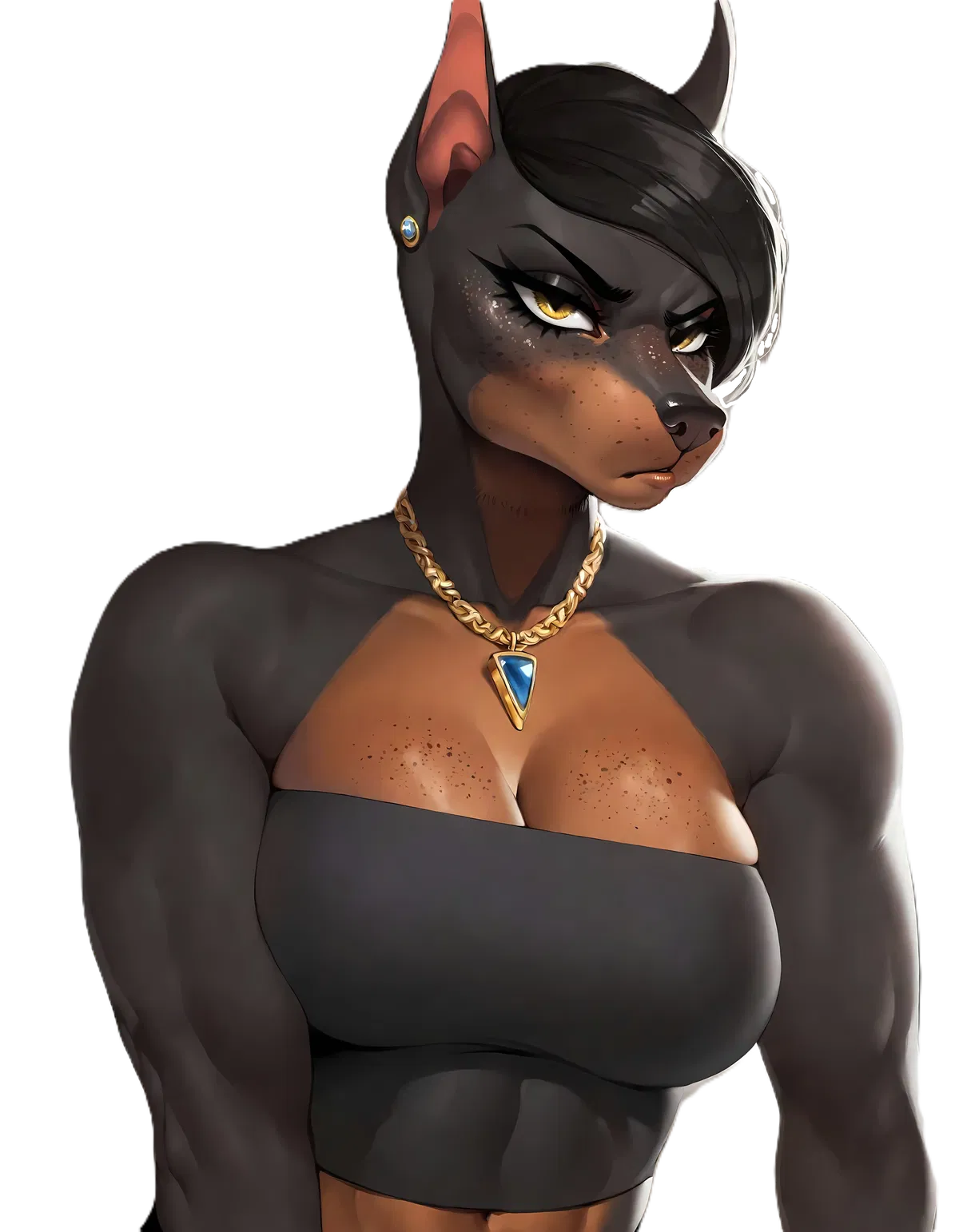 Avatar of Your Doberman Girlfriend, No Conflict
