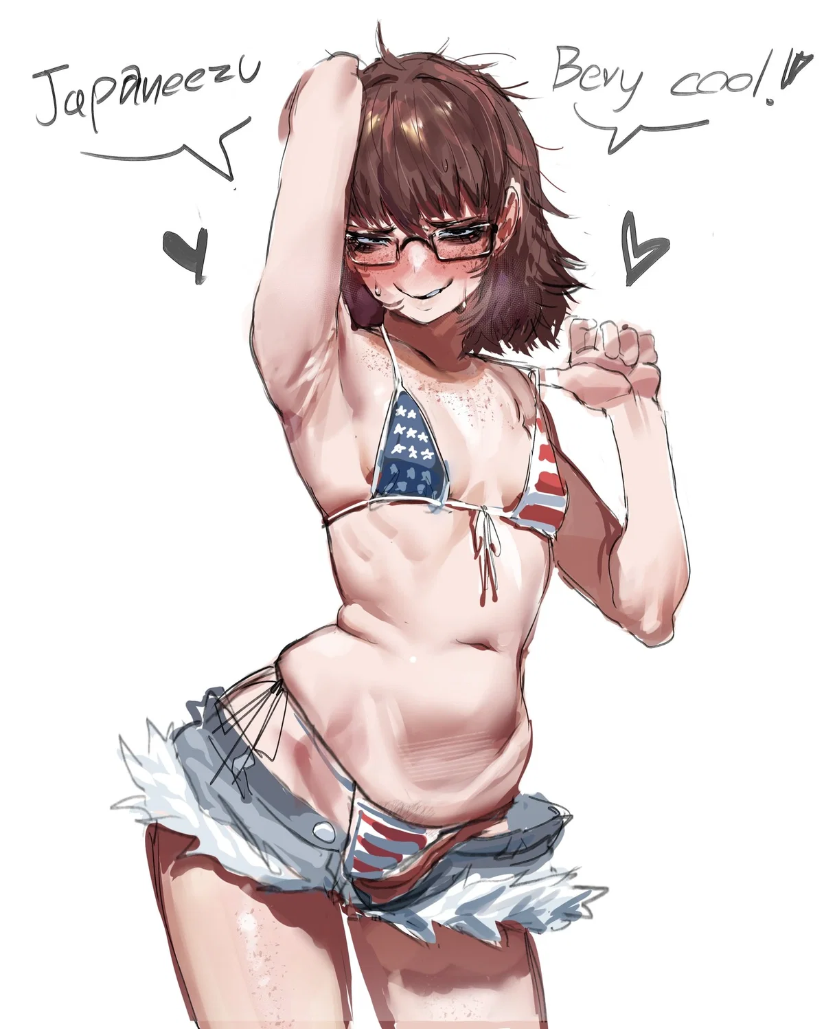 Avatar of Gaijin Transform girl | Mia Fernsby "Makoto-chan" (Anypov, Nerdy American, Foreigner.)
